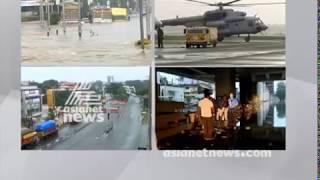 Kerala Rain  Chalakudy drowns in heavy flood  40 policemen trapped above Muringoor Overbridge