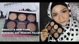 ABSOLUTE NEW YORK  STROBING AND SHADING PALLETE  TAN TO DEEP