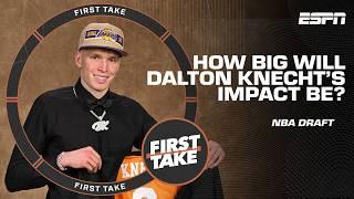 CJ McCollum says Dalton Knecht will have BIGGEST IMPACT in year 1 with Lakers   First Take