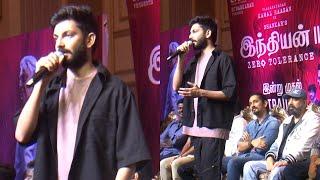 Anirudhs Speech at Indian 2 Trailer Launch  Kamal Haasan  Director Shankar  Filmyfocus.com