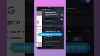Stuck with Google sign-in window in the YouTube community wall on Brave browser? Try this #shorts