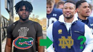Notre Dame recruiting news Irish trying to flip Florida DL commit Jalen Wiggins  New 2025 WR offer