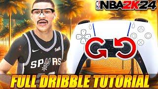 NO SPEED WITH BALL DRIBBLE TUTORIAL L2 CANCEL LEFT STICK CANCEL AND CRABBING TUTORIAL NBA 2K24