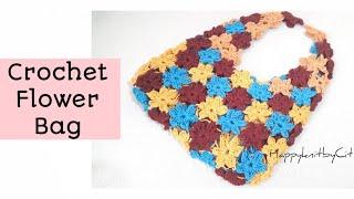 Tutorial Merajut Tas Bunga  How To Crochet  KnittingbyCit