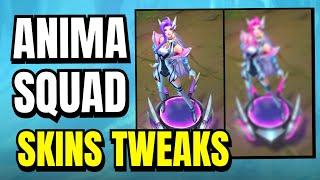 BIG Changes To Battle Dove Seraphine AND Other Anima Squad Skins  League of Legends