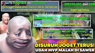 PASCOL DIKERJAIN DIKASIH JOGET MULU  LIHAT KUBANTAI MEREKA SEMUA MVP INI BOSS 