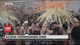 Pernikahan Unik Mengusung Tema Kebudayaan Khas Indonesia