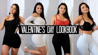 Valentines Day Date Night Outfit Inspo Try On Haul LookBook  Fashion Nova