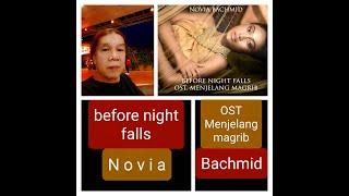 NOVIA BACHMID -  Before Night Falls  - Great Voice  REACTION