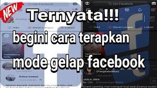 Cara Menerapkan Mode Gelab di Facebook