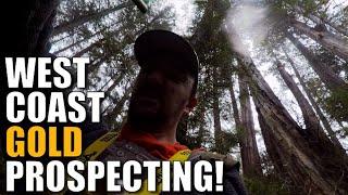 Gold Prospecting On Vancouver Island Amazing Luck on My First Trip