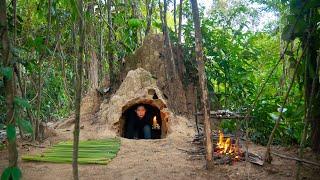 Girl Live Off Grid alone Built the Most Secret Underground Shelter