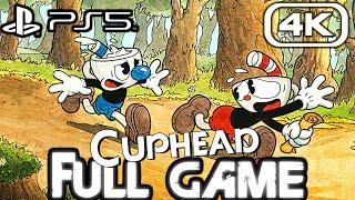 CUPHEAD PS5 Gameplay Walkthrough FULL GAME 4K 60FPS No Commentary + DLC