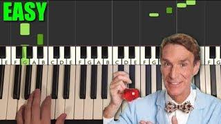 Bill Nye The Science Guy Theme EASY Piano Tutorial Lesson