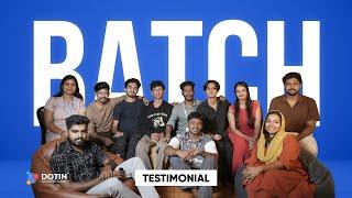 Hear From Our Graduates  Batch Testimonial  Digital Marketing Course in Kerala  Dotin Academy