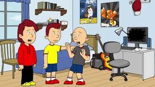 Classic Caillou Destroys Caillous laptopGrounded
