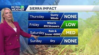 What we know about possible August Sierra snow this weekend