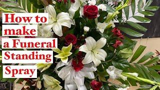 How to make a Funeral Spray