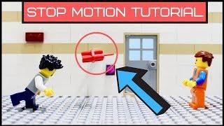 How to Make Things Fly Without Computer Effects LEGO Stop Motion Tutorial for Beginners