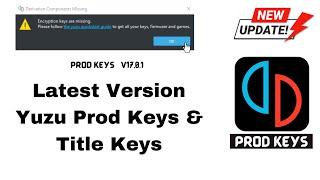 Yuzu Emulator Prod Keys & Title Keys V17.0.1 Installation & Setup Guide