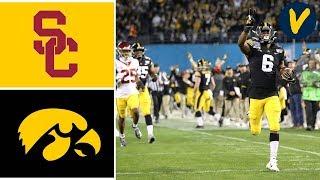 #22 USC vs #16 Iowa Highlights  2019 Holiday Bowl Highlights  College Football