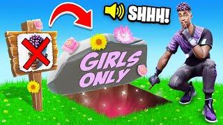I Went UNDERCOVER in a GIRLS ONLY Tournament Fortnite