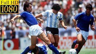 Argentina - Italy world cup 1986  Full highlight  1080p HD - Maradona