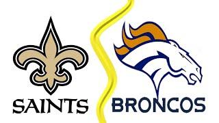  Denver Broncos vs New Orleans Saints NFL Game Live Stream 