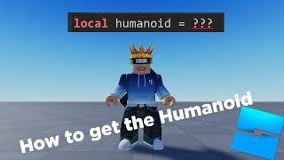 Getting the Characters Humanoid in Roblox