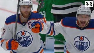 Connor McDavids Double OT Goal Wins Game 1 for Oilers vs. Stars  2024 Stanley Cup Playoffs