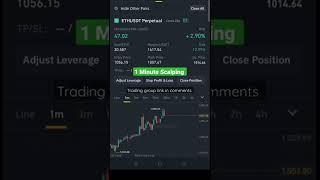 Live Scalping Live Profit  Binance futures trading #shorts #viral #binance