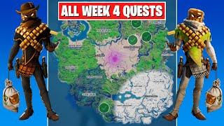 All Week 4 Challenges Guide 283000 XP - Fortnite Chapter 2 Season 5