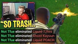 Everyone is AMAZED When Tfue DESTROYS Pro SQUADS by Himself