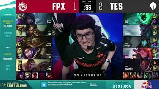 FPX vs TES Game 4 Chung Kết  Highlight Đại chiến Trung - Hàn  Mid Season Cup 2020