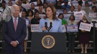 Kamala Harris begins presidential campaign with a rally in Milwaukee