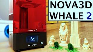 Nova3D Whale2 - Resin Printer With Huge Printing Volume and 4K LCD Screen