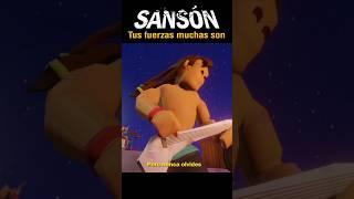 Sansón tus fuerzas muchas son  Nuestro primer video musical #Bibtoons #Sanson #Musical