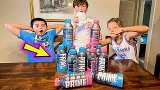 OPENING OUR PRIME X HYDRATION BOTTLES TO WIN 1 MILLION DOLLARS