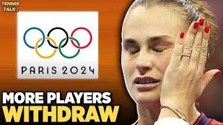 More Players Withdraw from Paris Olympics 2024  Tennis News