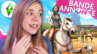 La Vie au Ranch pour les Sims 4   - Réaction à la BA