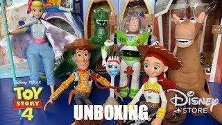 Toy Unboxing Review Toy Story 4 Interactive Talking Action Figures