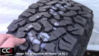 Winter Tire Review BFGoodrich All-Terrain TA KO2 simply the best for a truck