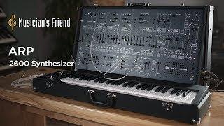 Korg ARP 2600 Synthesizer Demo with Mikael Jorgensen - All Playing No Talking