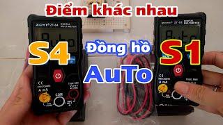 So Sánh Đồng Hồ AuTo ZTS1 và ZTS4  Đồng hồ đo điện ZoYi