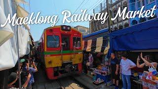 Maeklong Railway Market Shopping with a Side of Trains