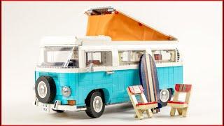 LEGO Creator 10279 Volkswagen T2 Camper Van Speed Build for Collectors - Brick Builder