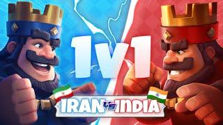 قرعه کشی یک پس رویال و مسابقات تیم ملی کلش رویال ایران، ایران در برابر هند 