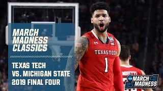 Texas Tech vs. Michigan State 2019 Final Four  FULL GAME