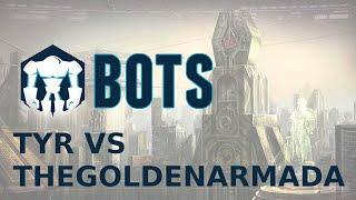 BOT MOTHERSHIP - Starcraft 2 Bots - Tyr vs TheGoldenArmada