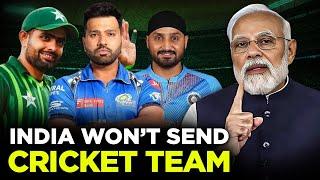 India telling through Harbhajan Singh  they wont send cricket team at champions trophy in Pak